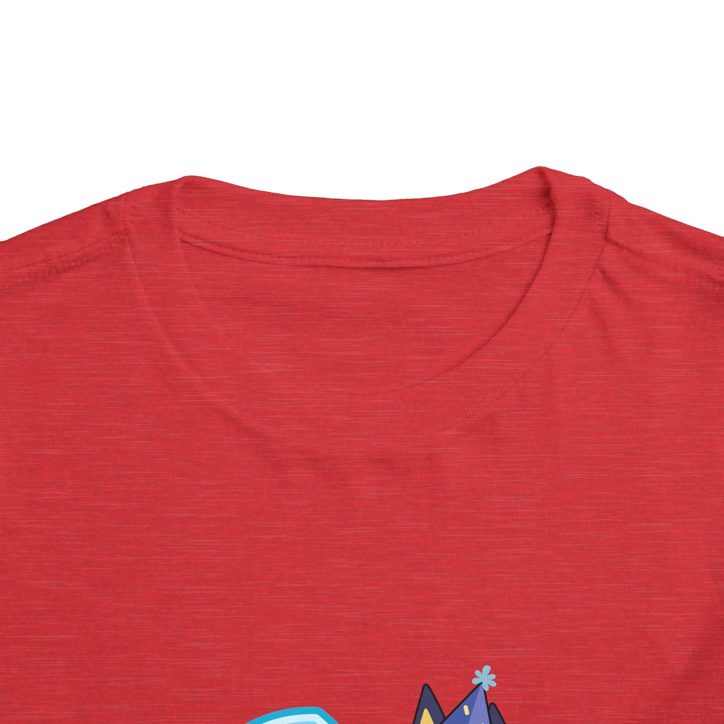 #6 Birthday Toddler Short Sleeve Tee