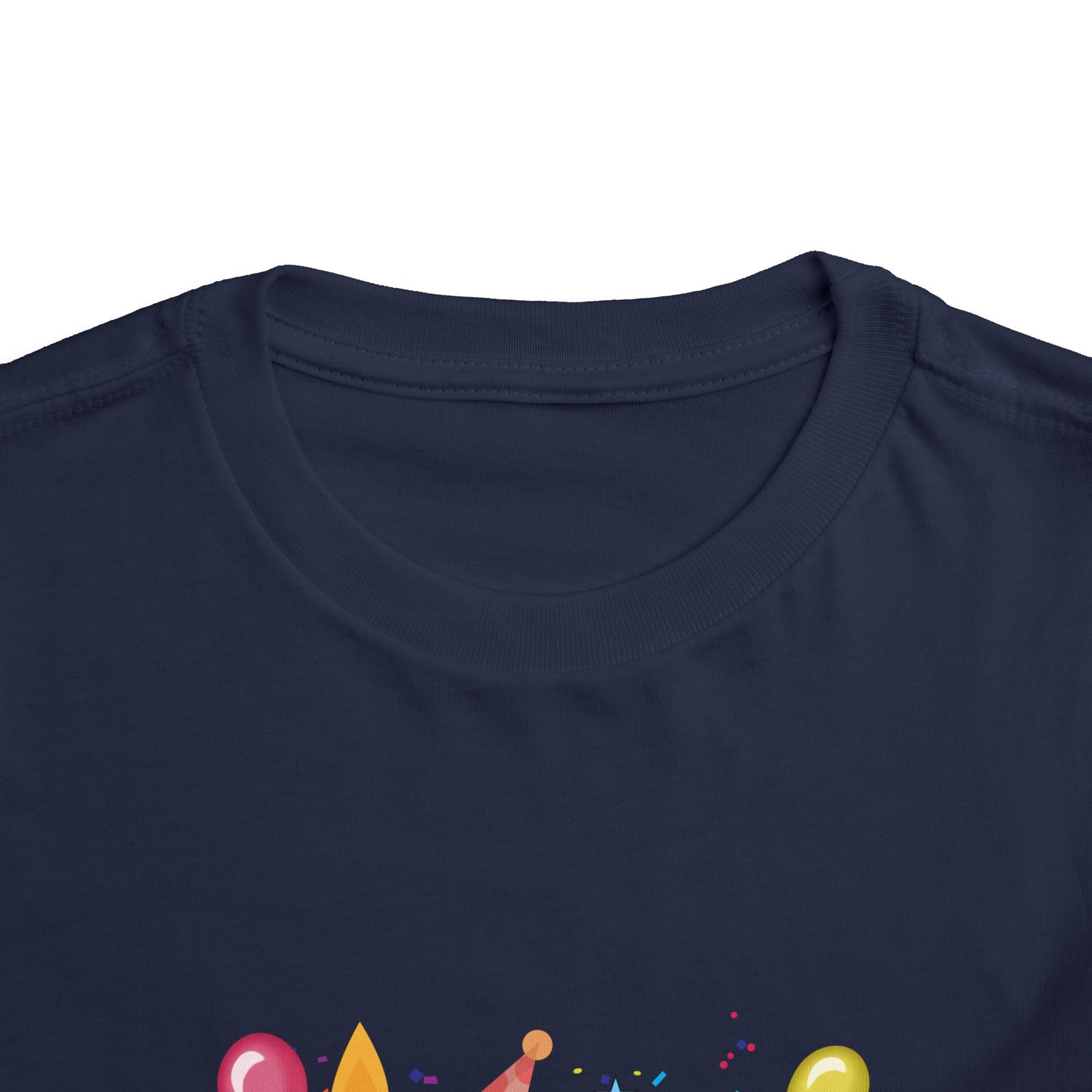 5th Birthday Toddler Short Sleeve Tee