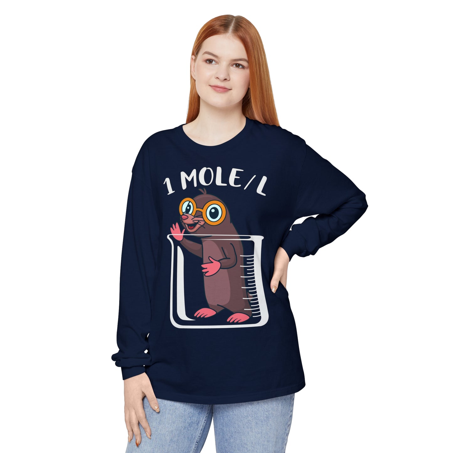 1 Mole/L Long Sleeve T-Shirt