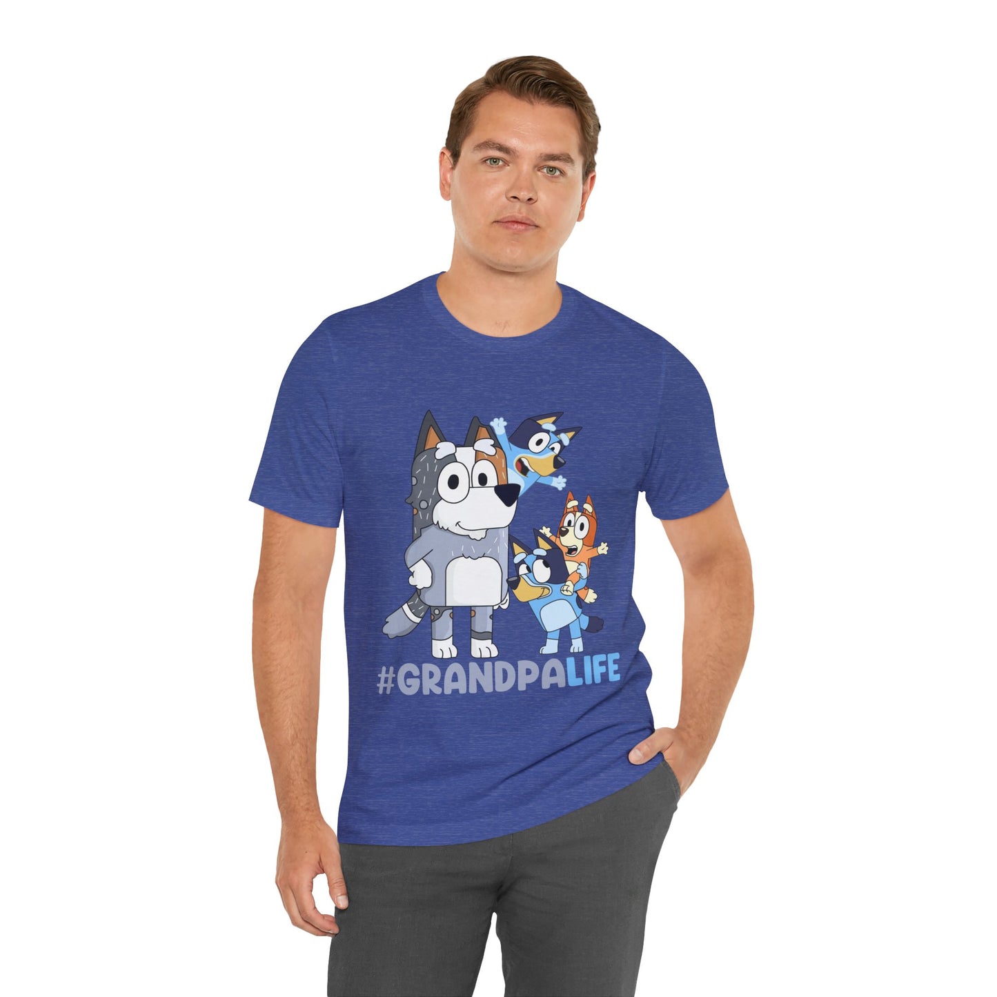 #GrandpaLife Bluey Short Sleeve Tee