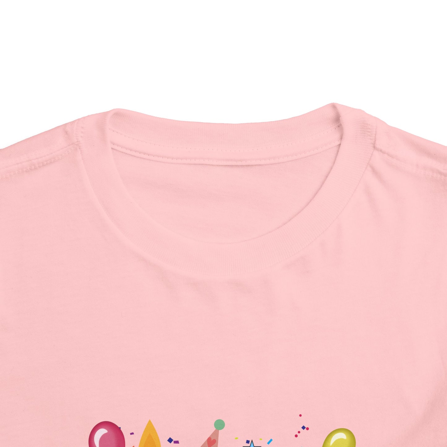 3rd Birthday Toddler Short Sleeve Tee