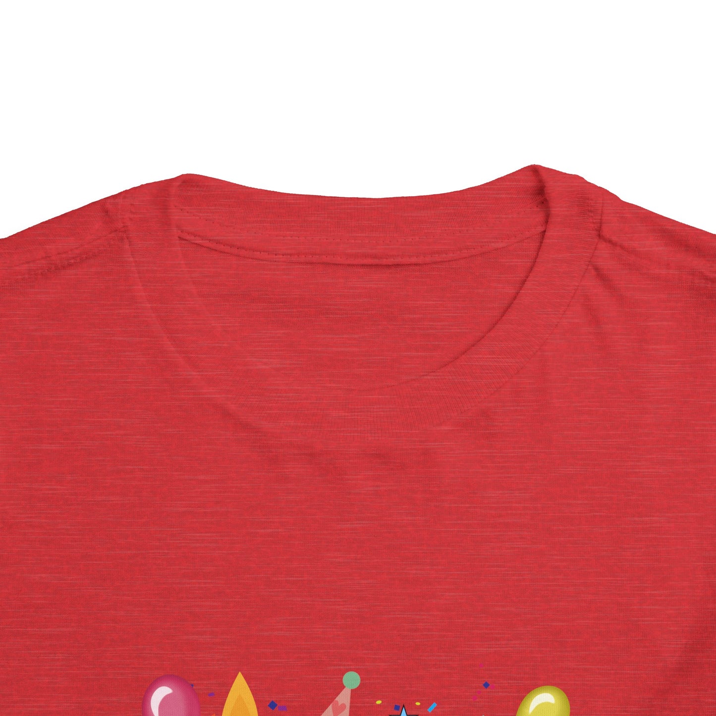 3rd Birthday Toddler Short Sleeve Tee