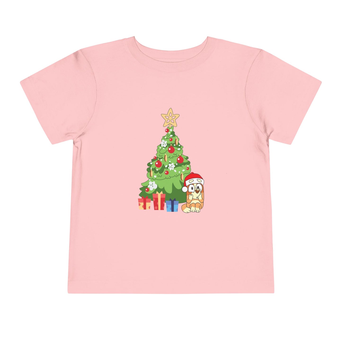 Christmas Tree Bingo Toddler Short Sleeve Tee
