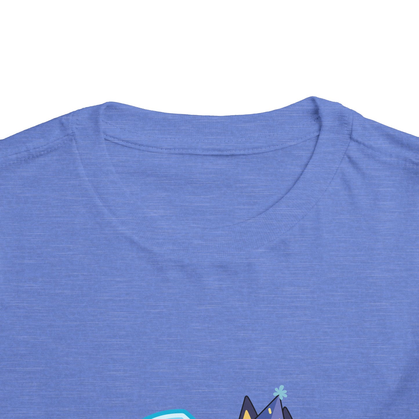 #6 Birthday Toddler Short Sleeve Tee