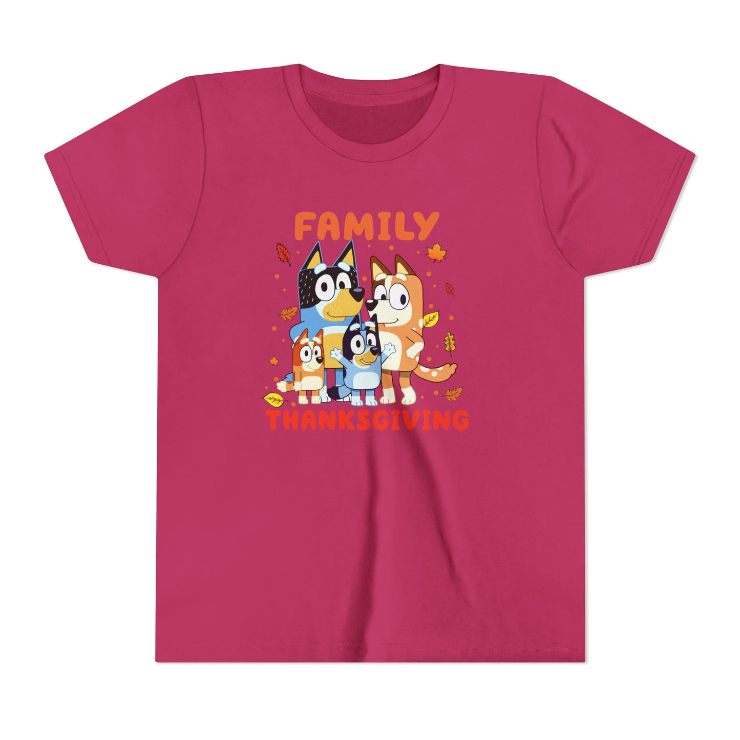 Family Thanksgiving Youth Short Sleeve Tee