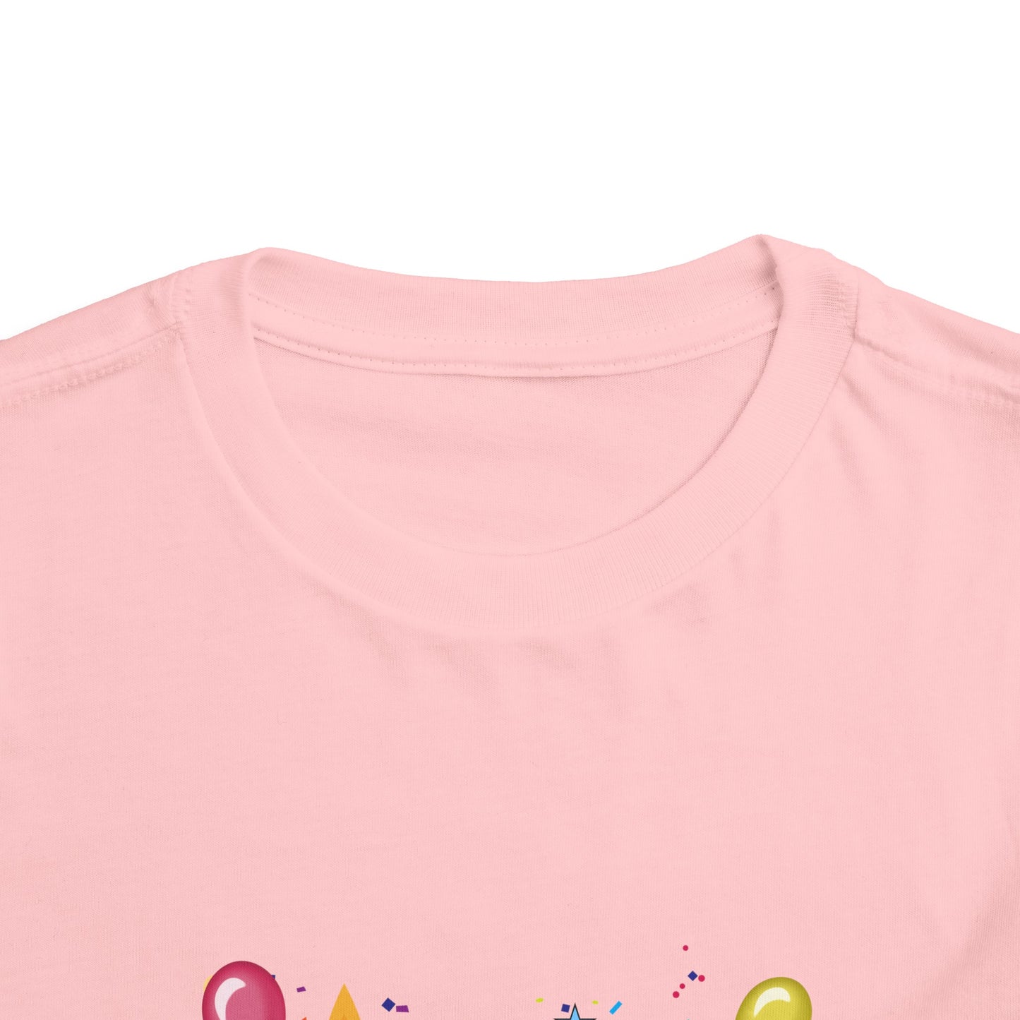 2nd Birthday Toddler Short Sleeve Tee