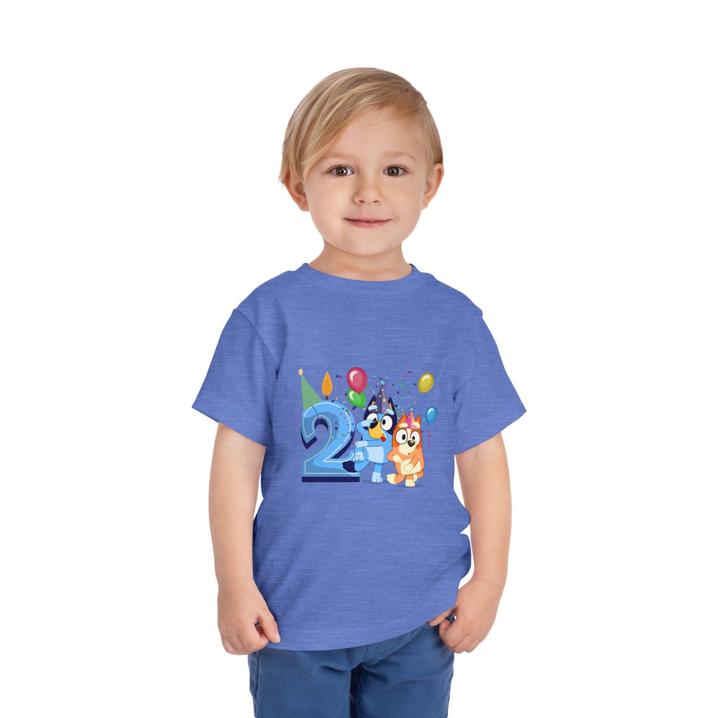 2nd Birthday Toddler Short Sleeve Tee