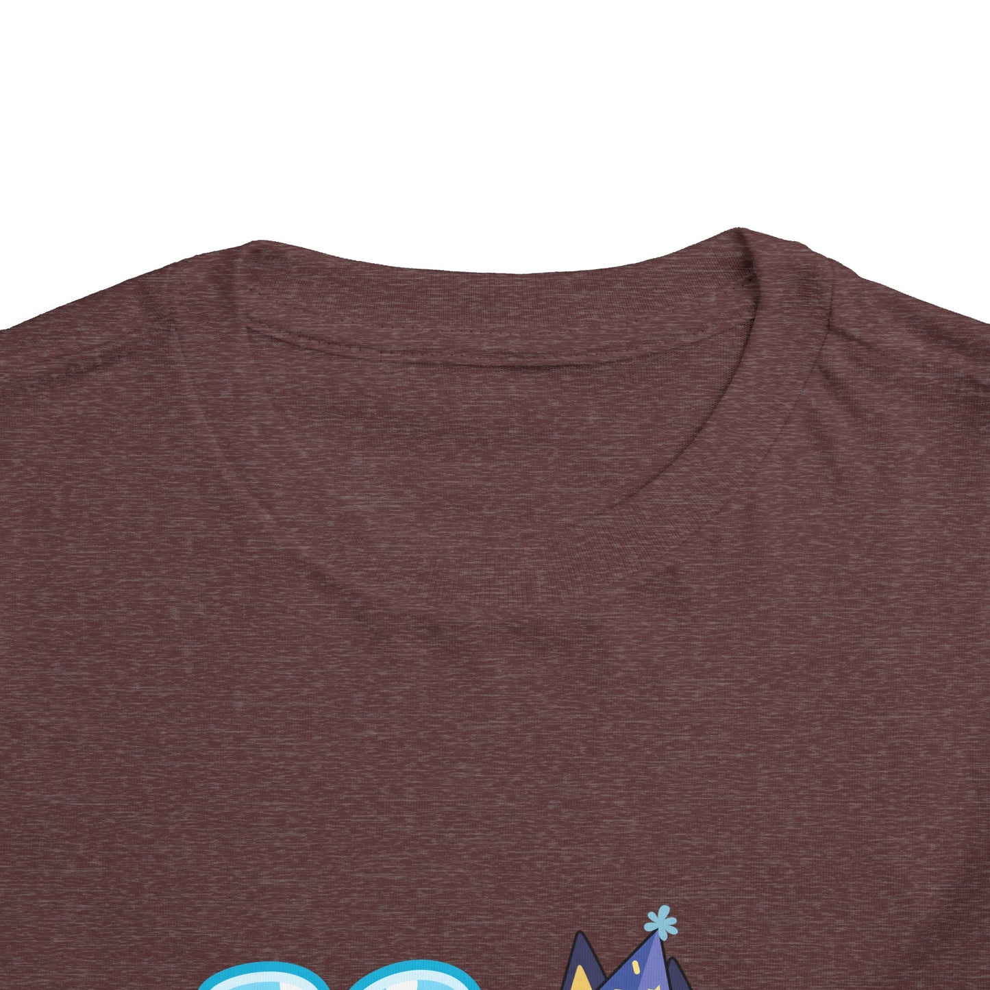 #4 Birthday Toddler Short Sleeve Tee