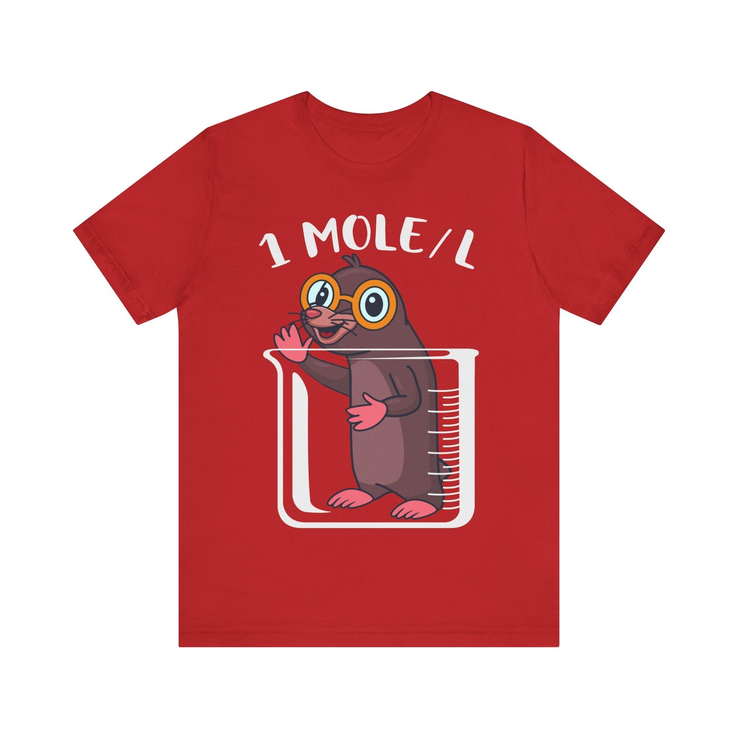 1 Mole/L Jersey Short Sleeve Tee