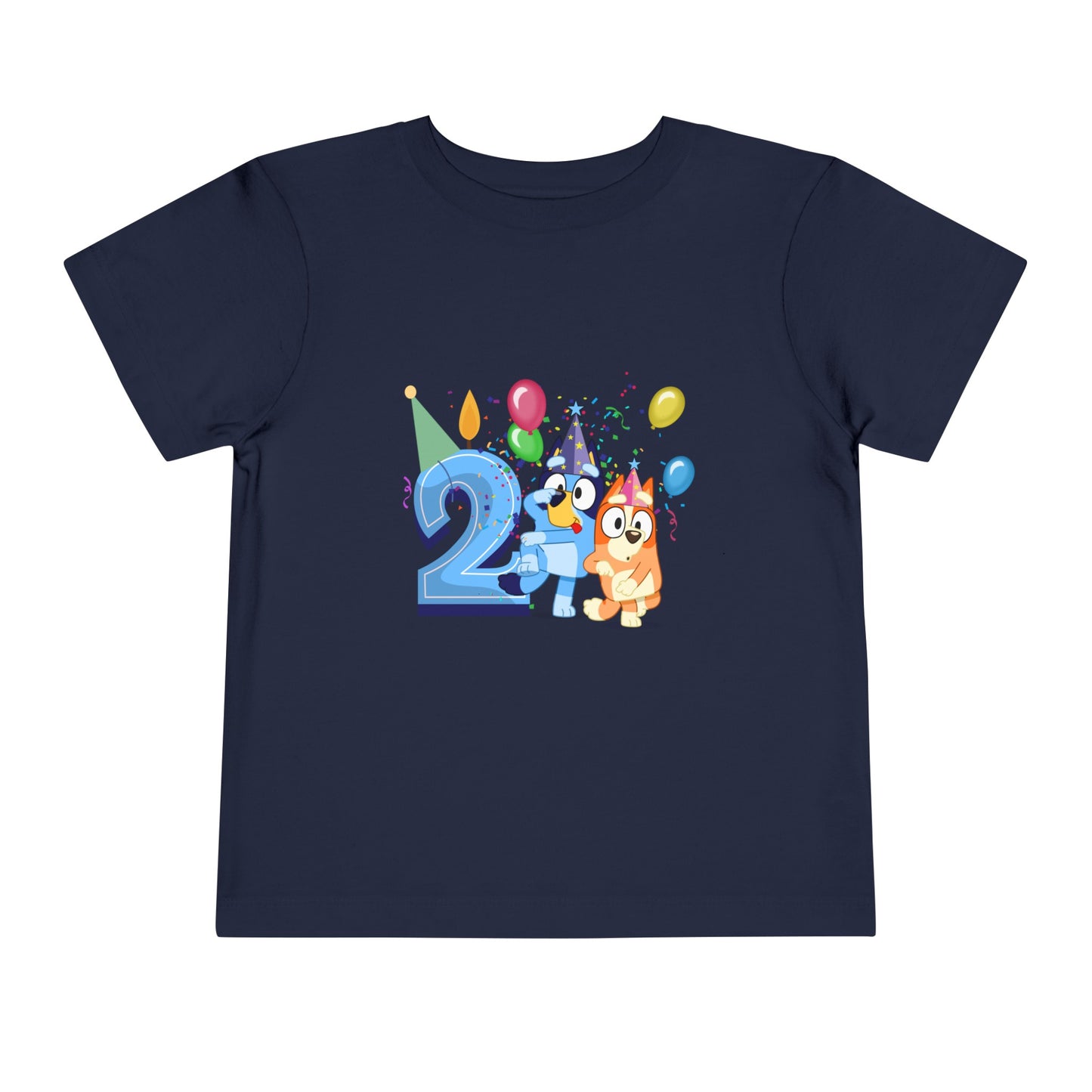 2nd Birthday Toddler Short Sleeve Tee
