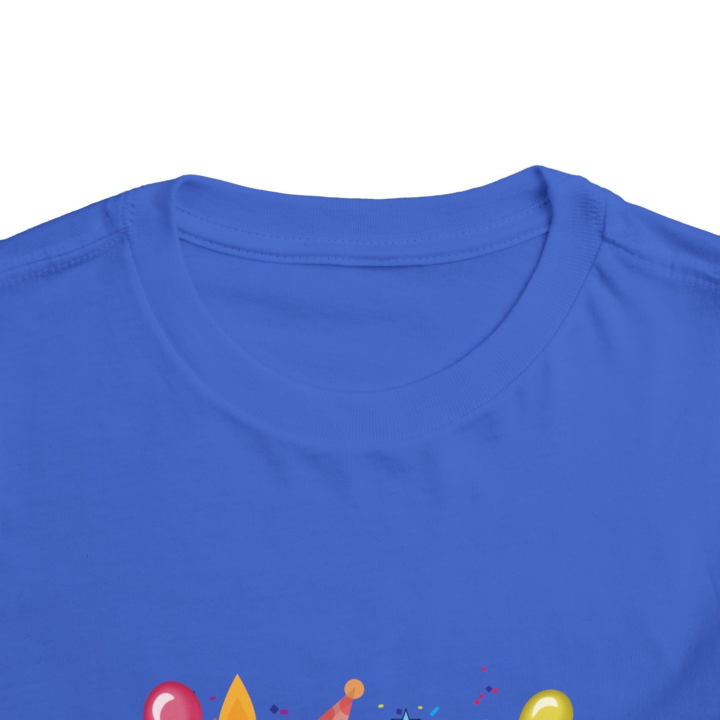 5th Birthday Toddler Short Sleeve Tee