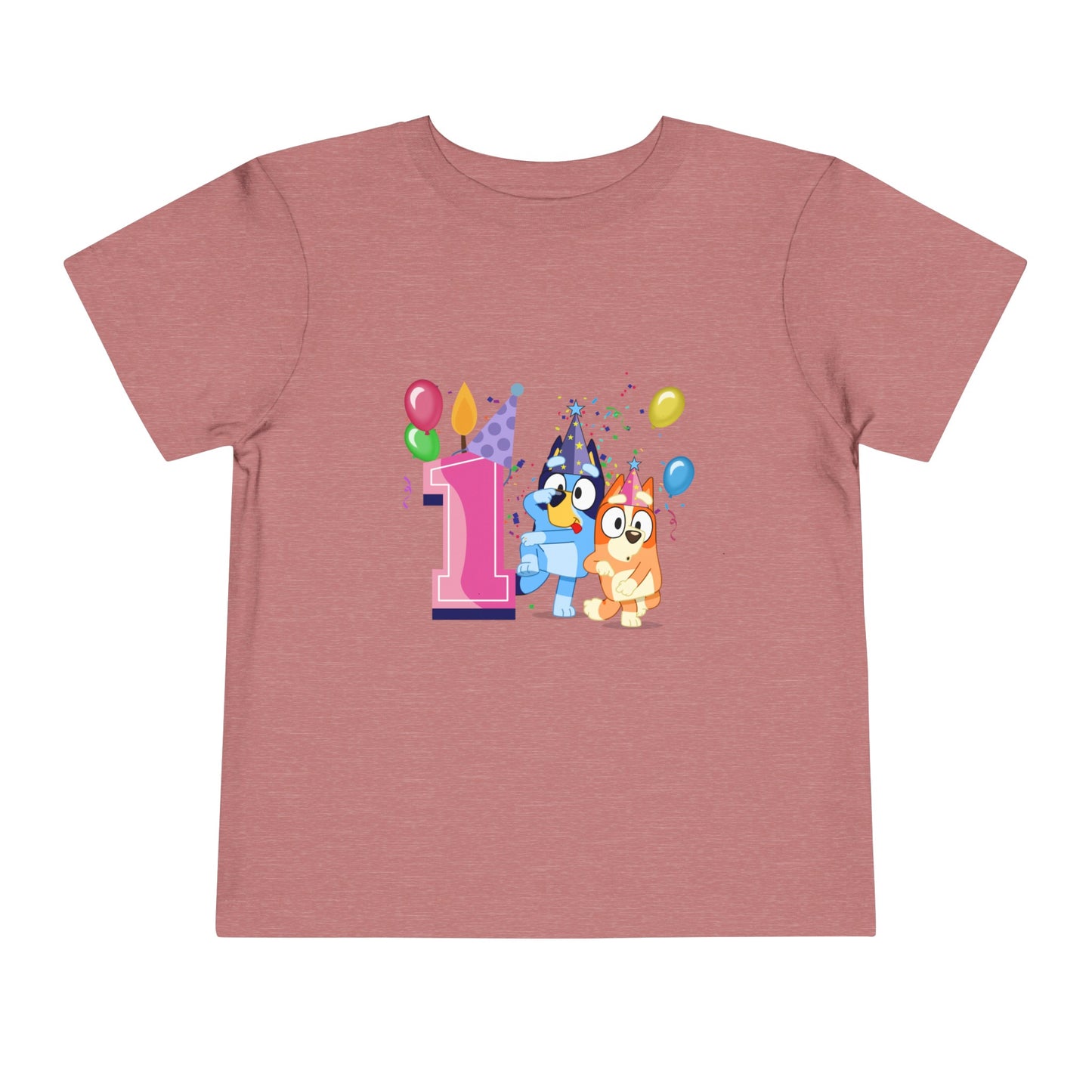 1st Birthday Toddler Short Sleeve Tee