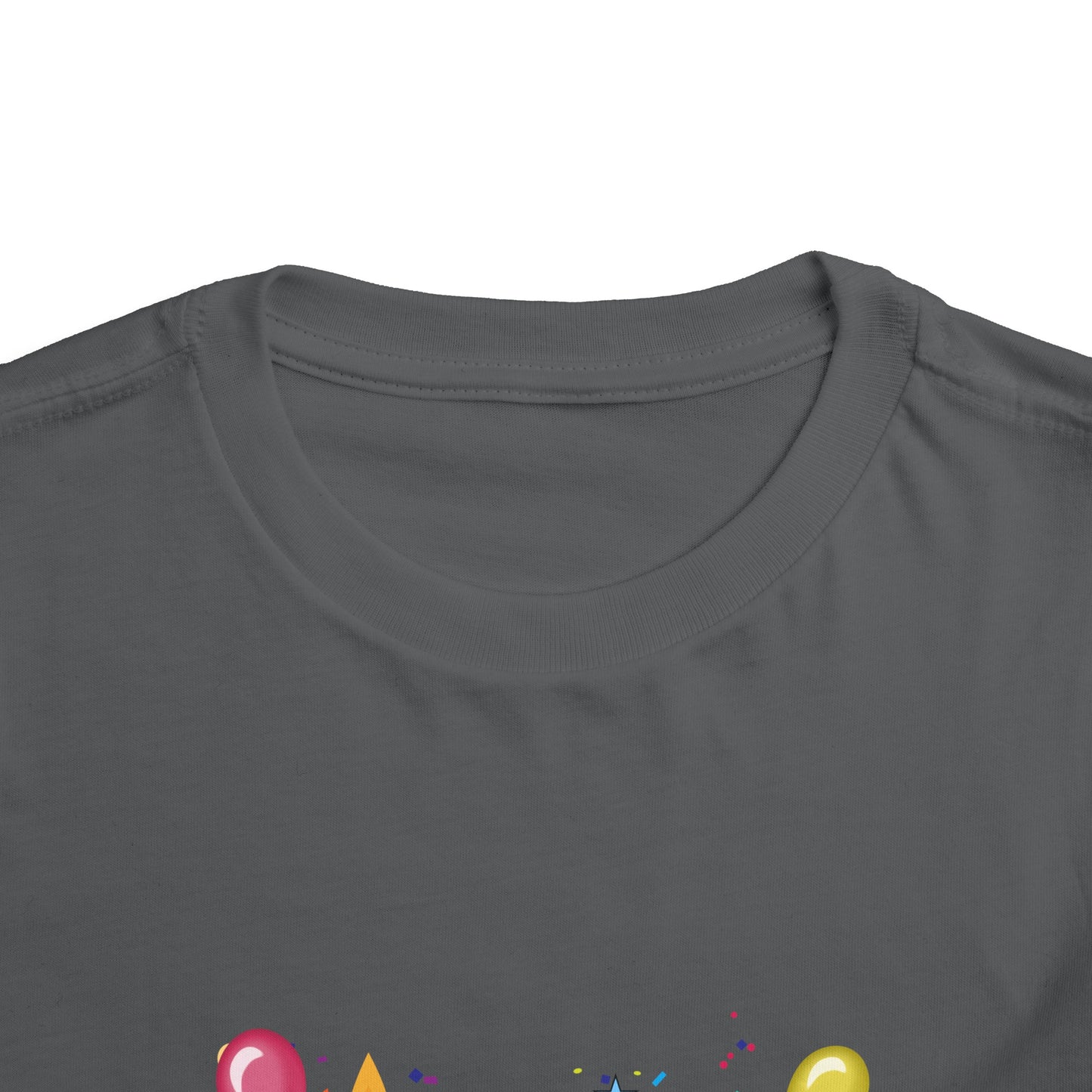 2nd Birthday Toddler Short Sleeve Tee