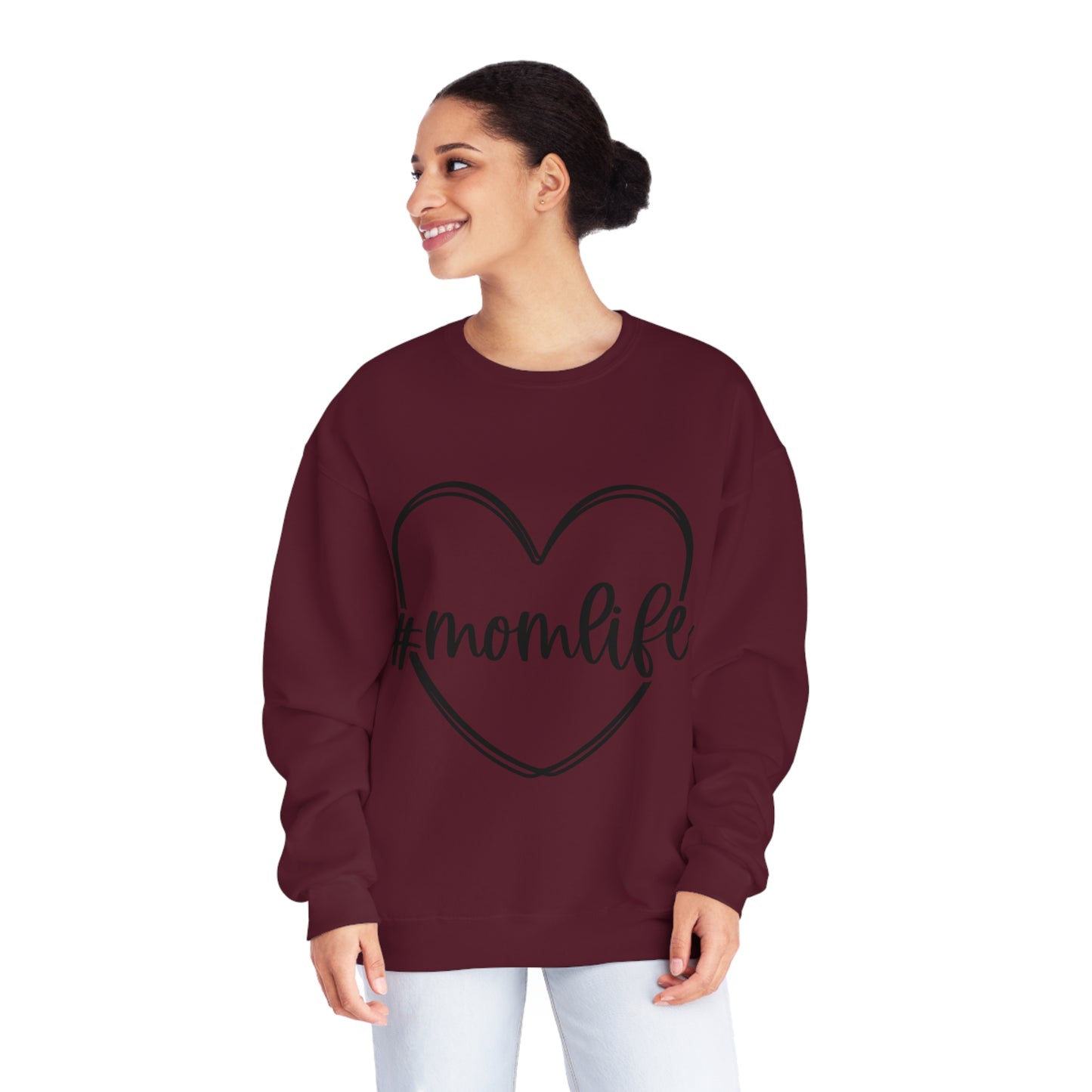 #Momlife Crewneck Sweatshirt