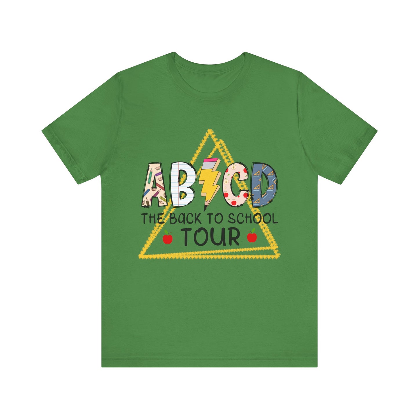 ABCD The Back to School Tour (front/back) Jersey Short Sleeve Tee