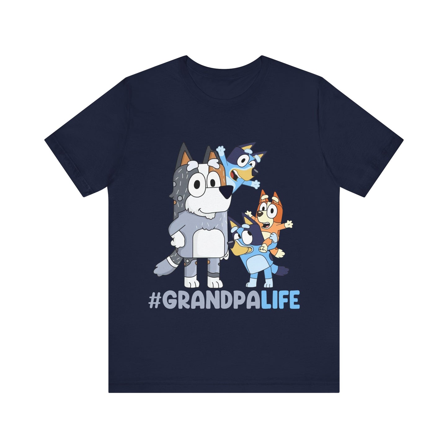 #GrandpaLife Bluey Short Sleeve Tee