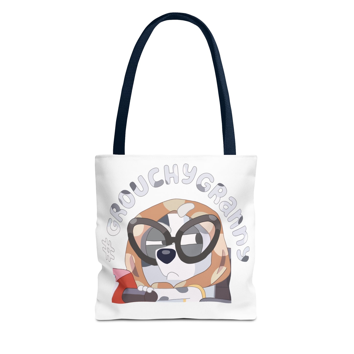 #GROUCHY GRANNY Tote Bag (AOP)