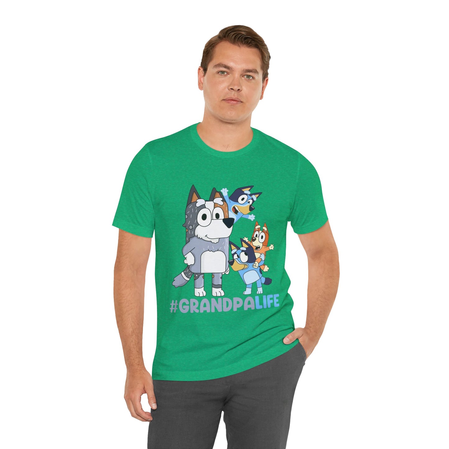 #GrandpaLife Bluey Short Sleeve Tee