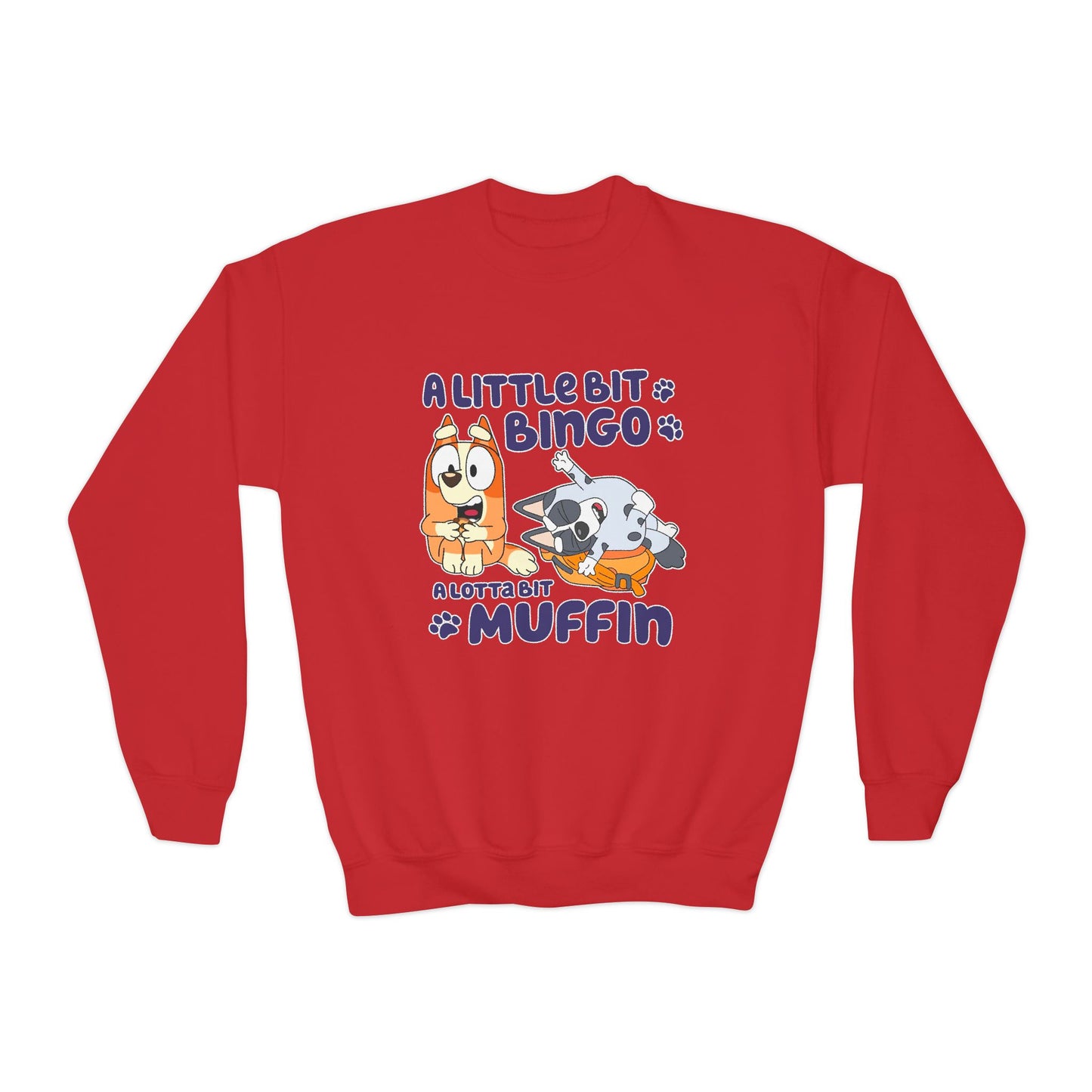 A Little Bit .. A Lot a Bit Youth Crewneck Sweatshirt
