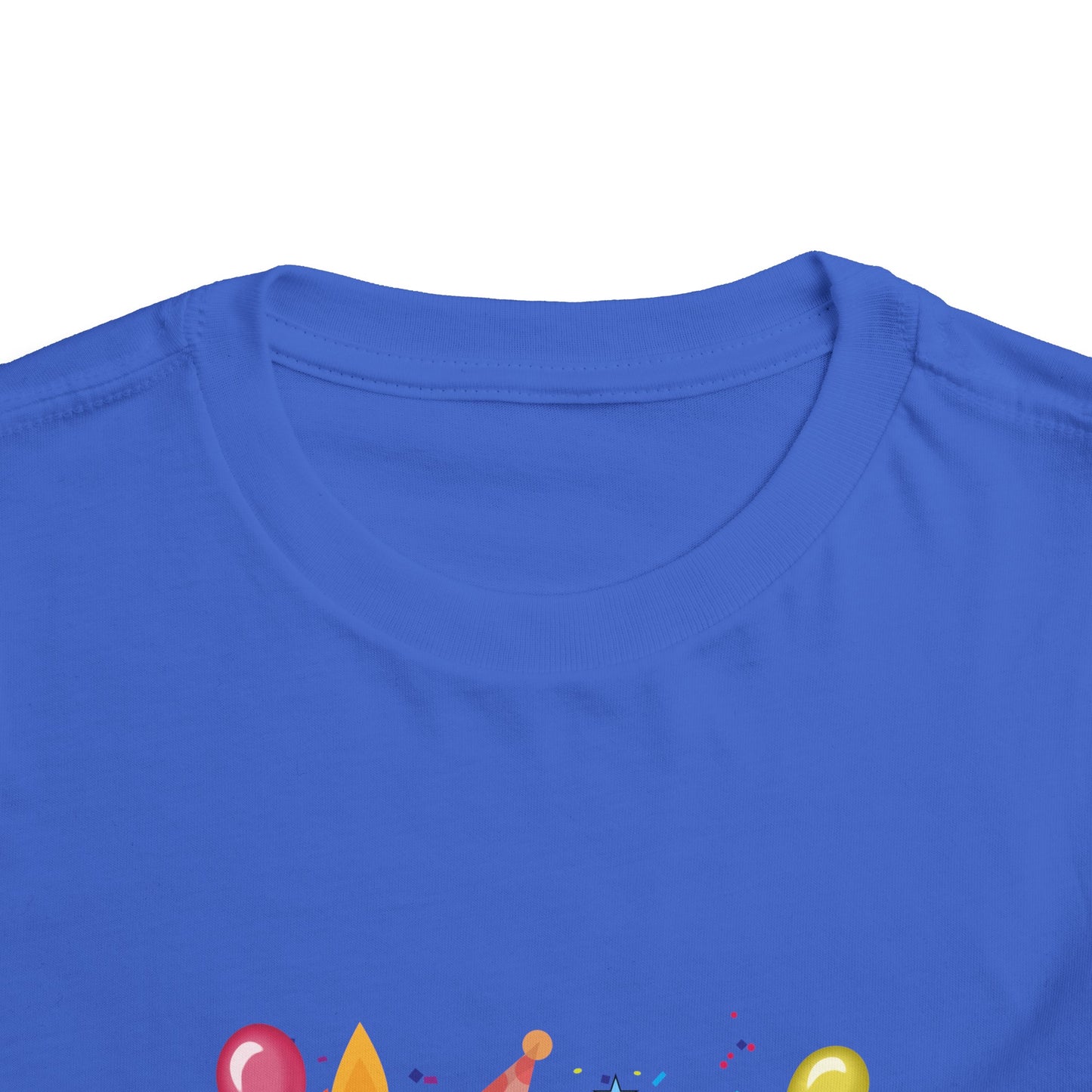 5th Birthday Toddler Short Sleeve Tee