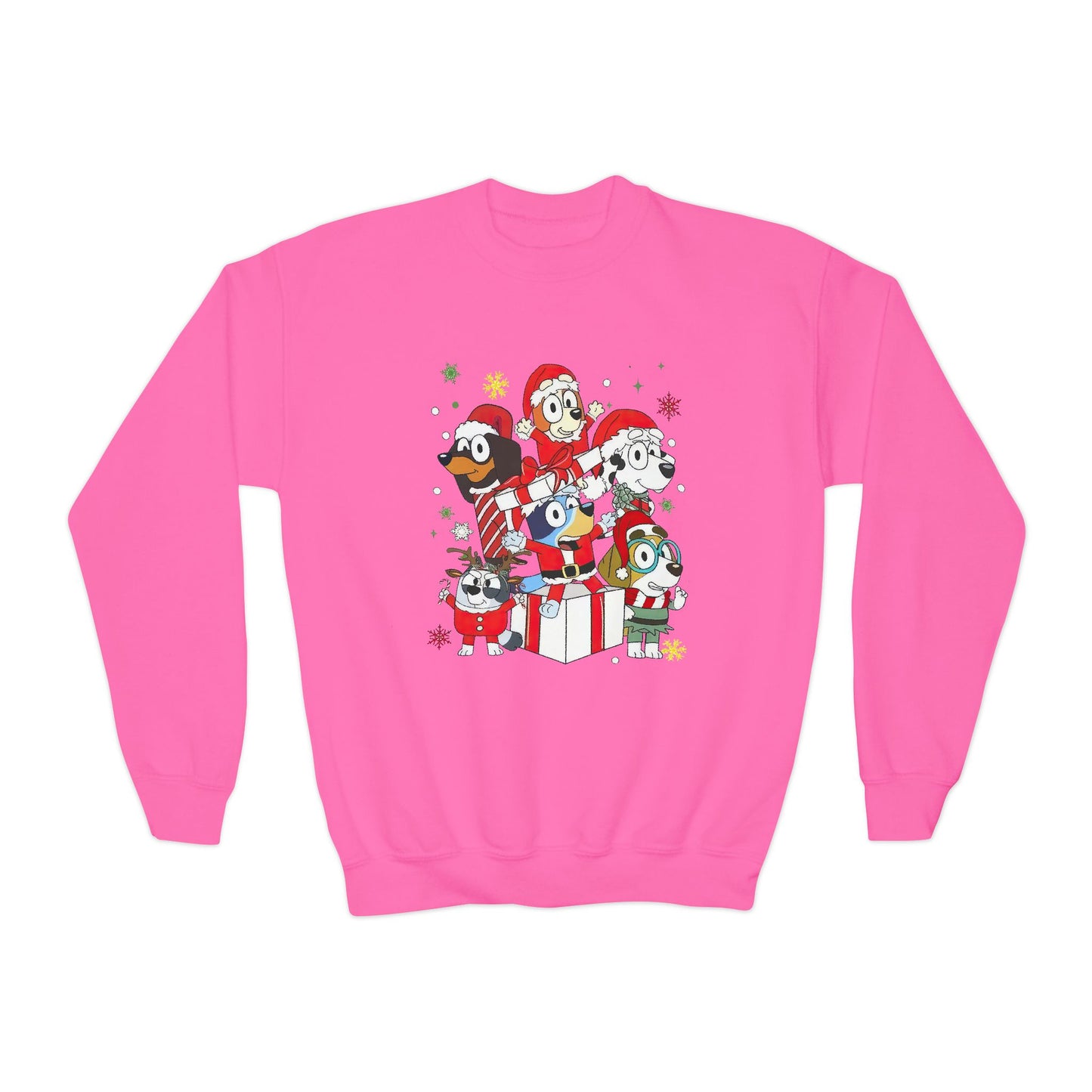 Christmas presents Youth Crewneck Sweatshirt