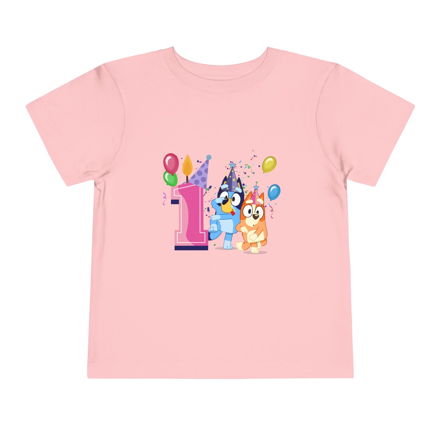 1st Birthday Toddler Short Sleeve Tee