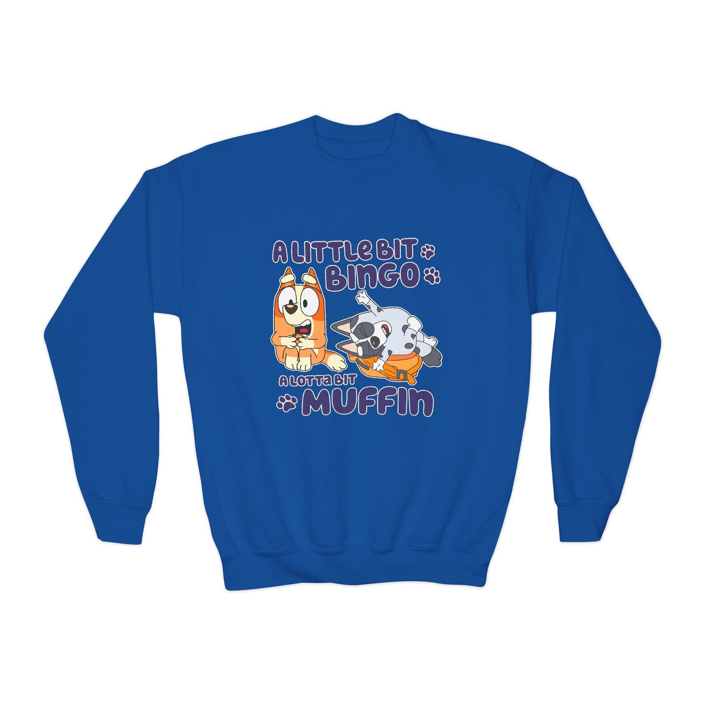 A Little Bit .. A Lot a Bit Youth Crewneck Sweatshirt