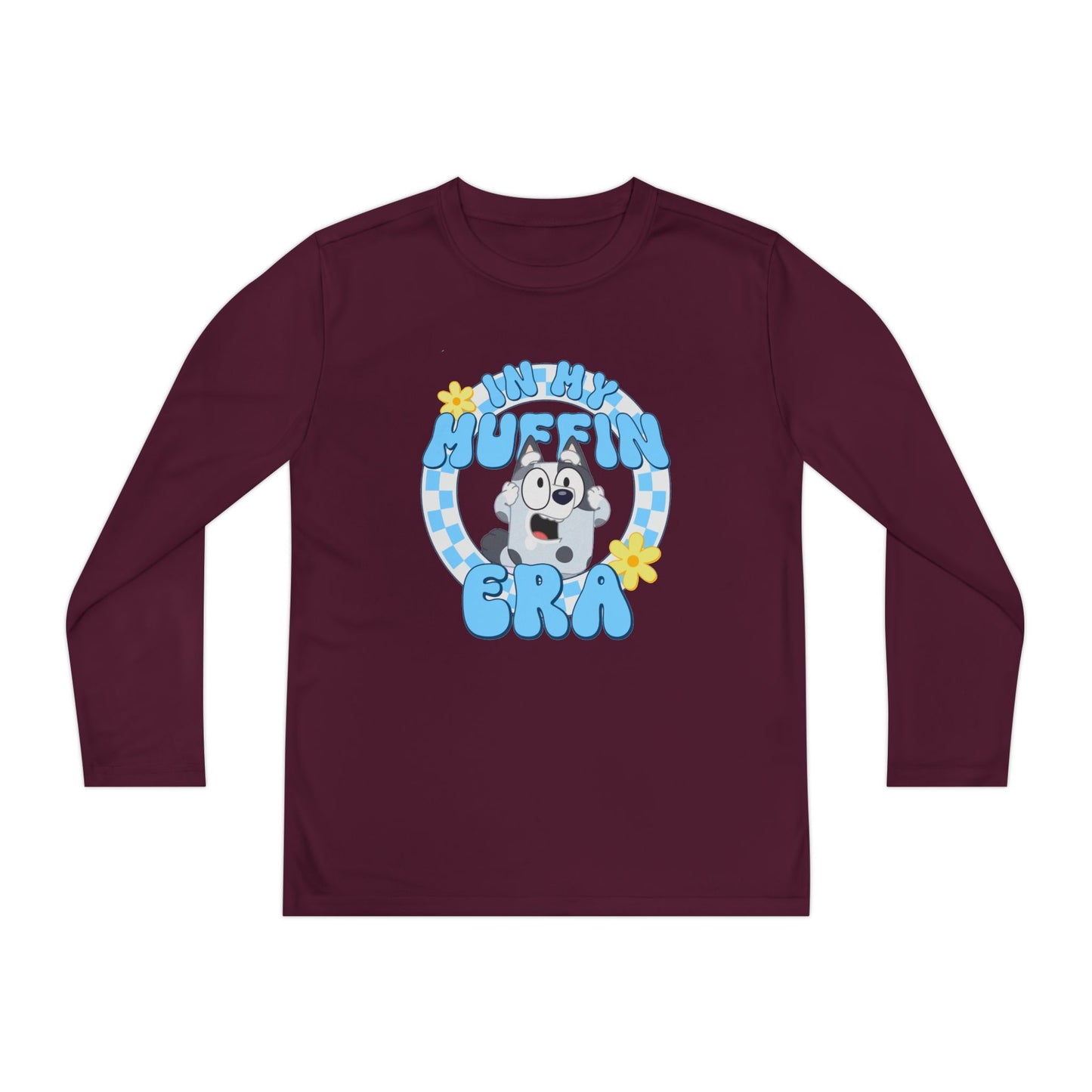 In my muffin era Youth Long Sleeve Competitor Tee