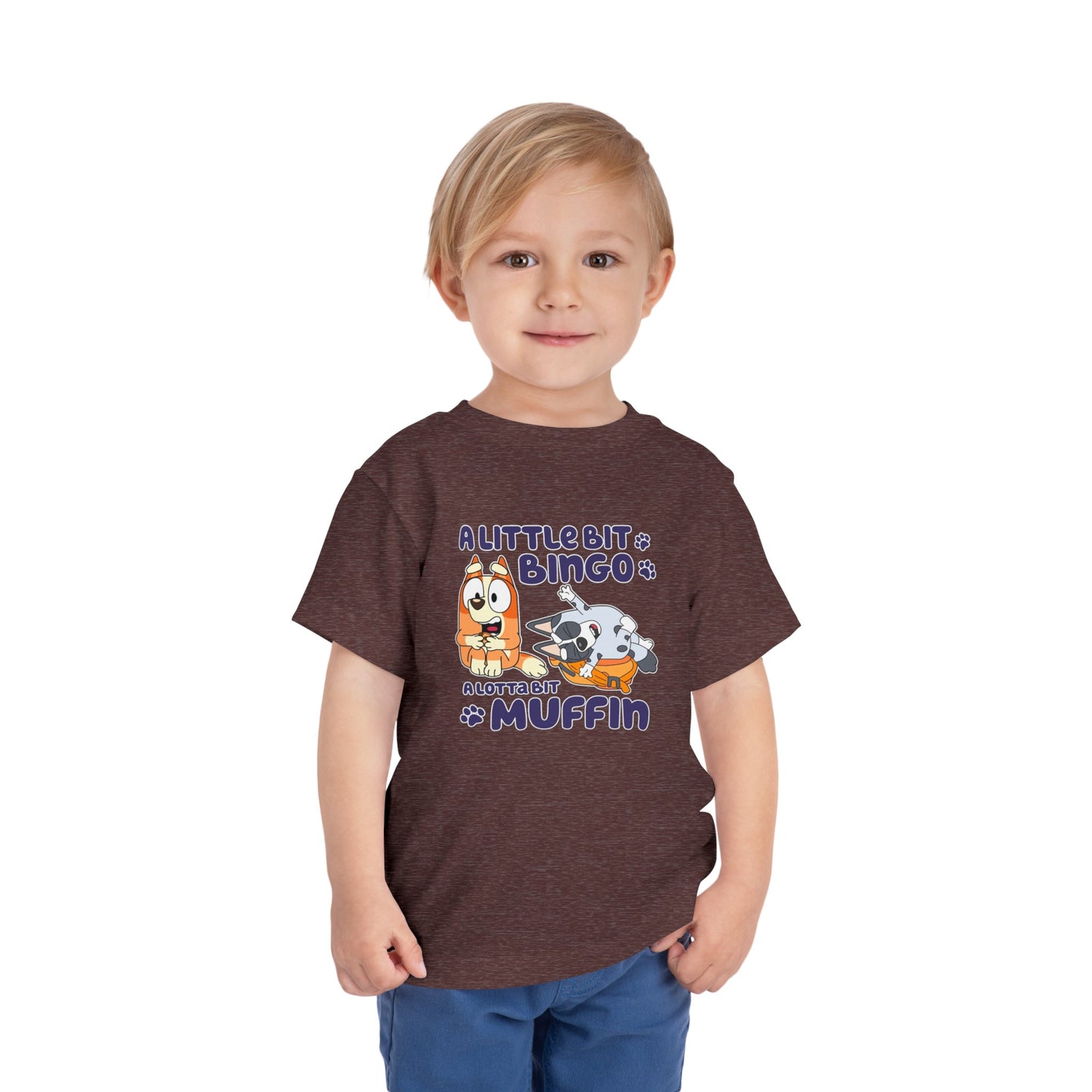 A Little Bit Bingo Toddler Short Sleeve Tee