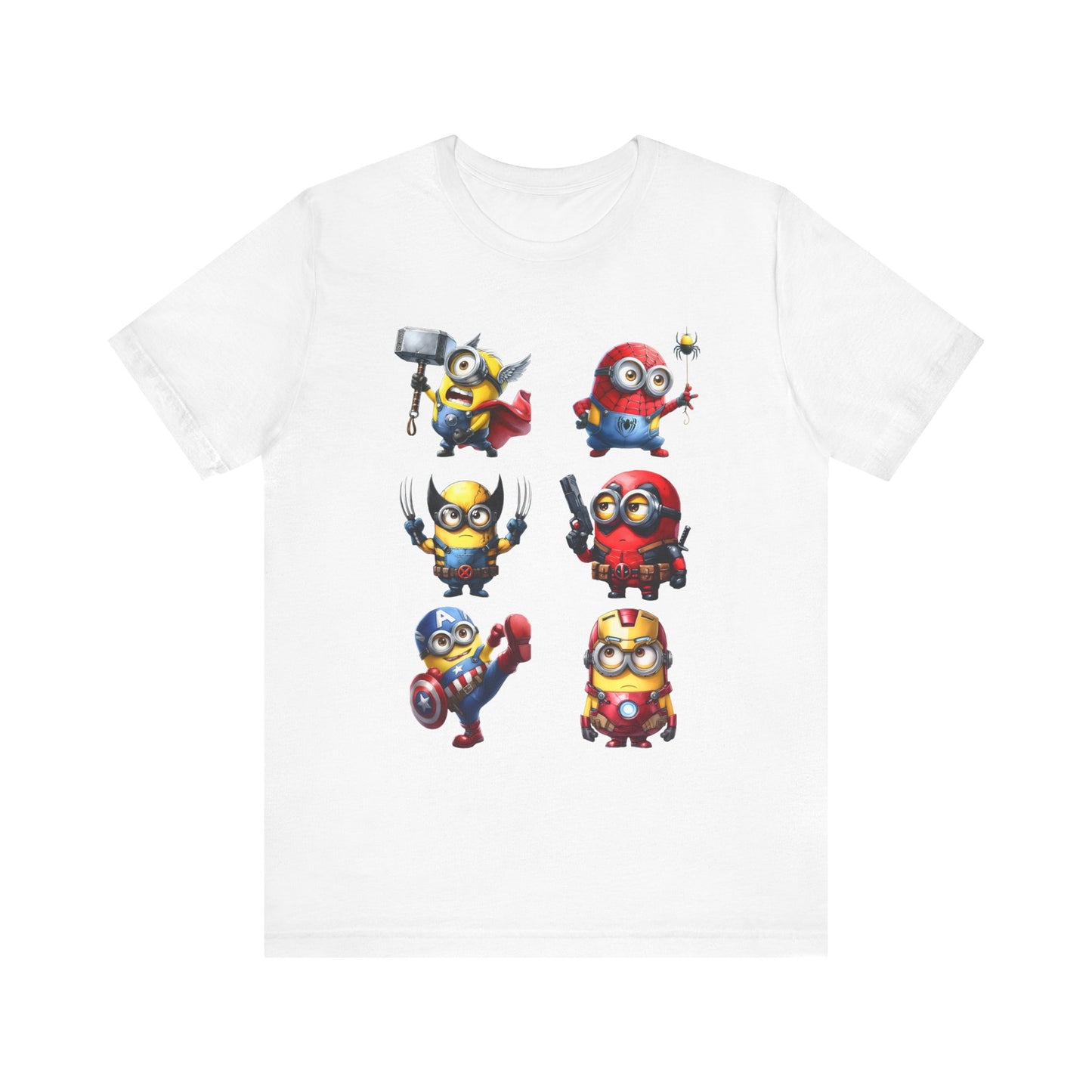 Marvel Minions Jersey Short Sleeve Tee