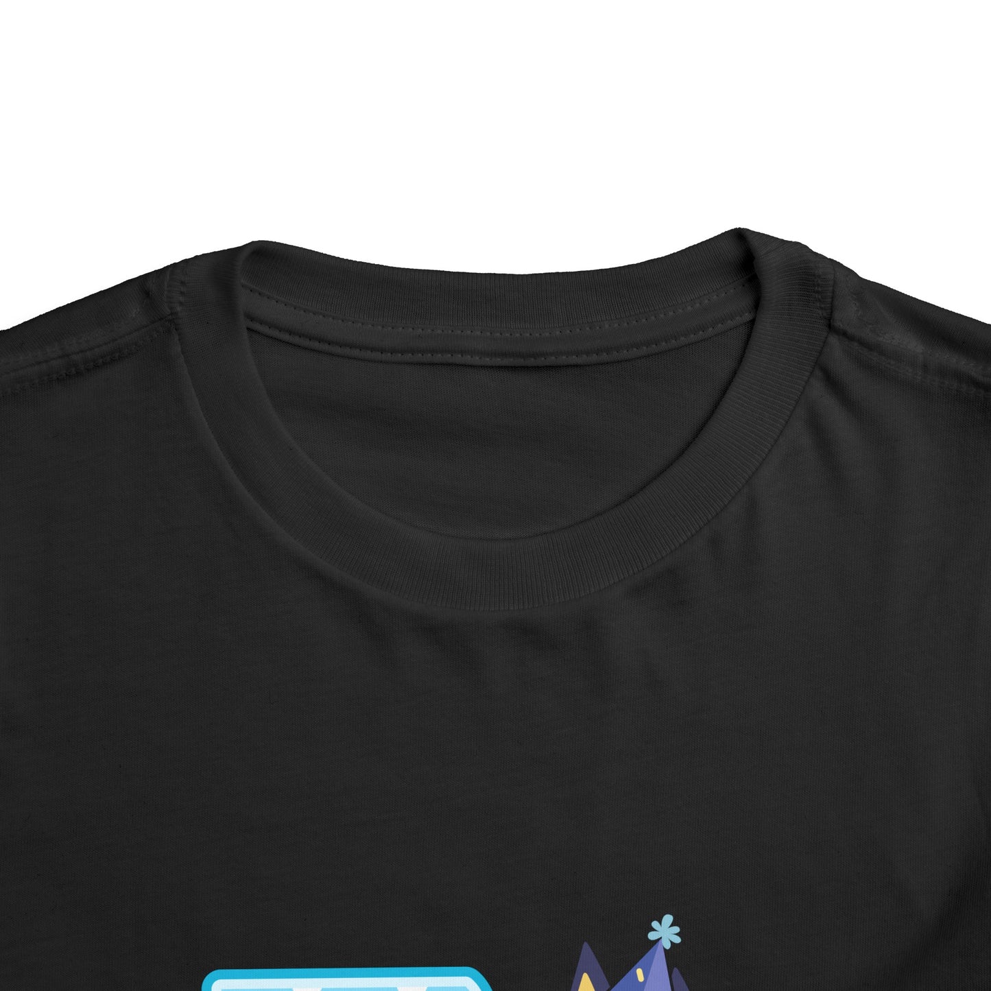 #5 Birthday Toddler Short Sleeve Tee