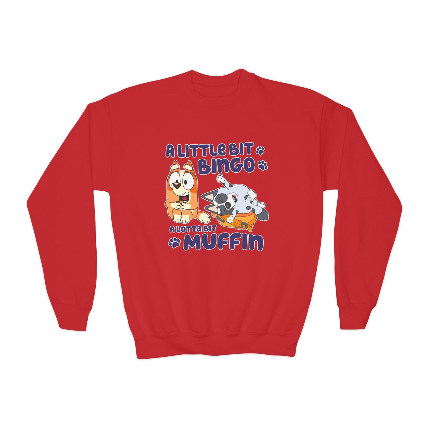 A Little Bit .... A Lot a Bit Youth Crewneck Sweatshirt