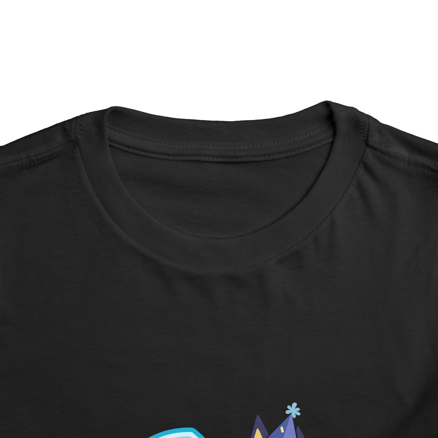 #6 Birthday Toddler Short Sleeve Tee