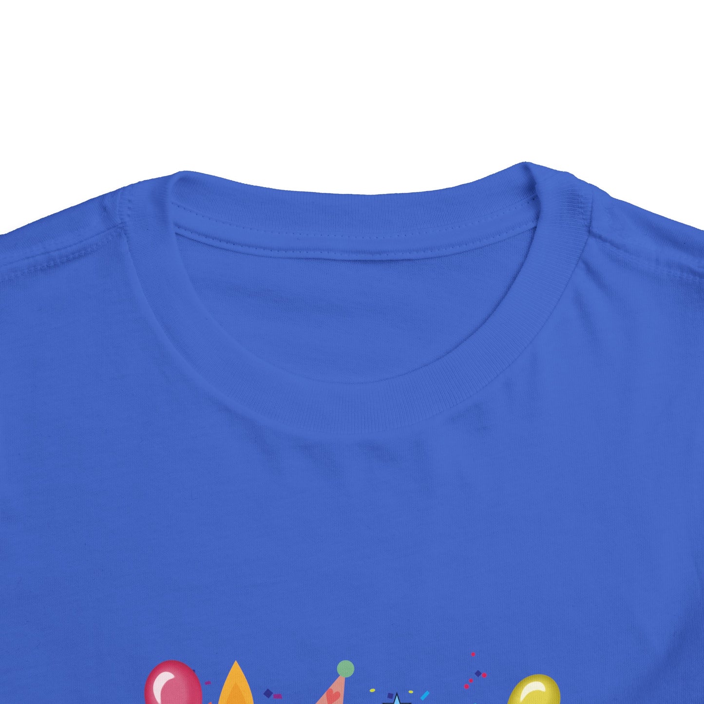 3rd Birthday Toddler Short Sleeve Tee
