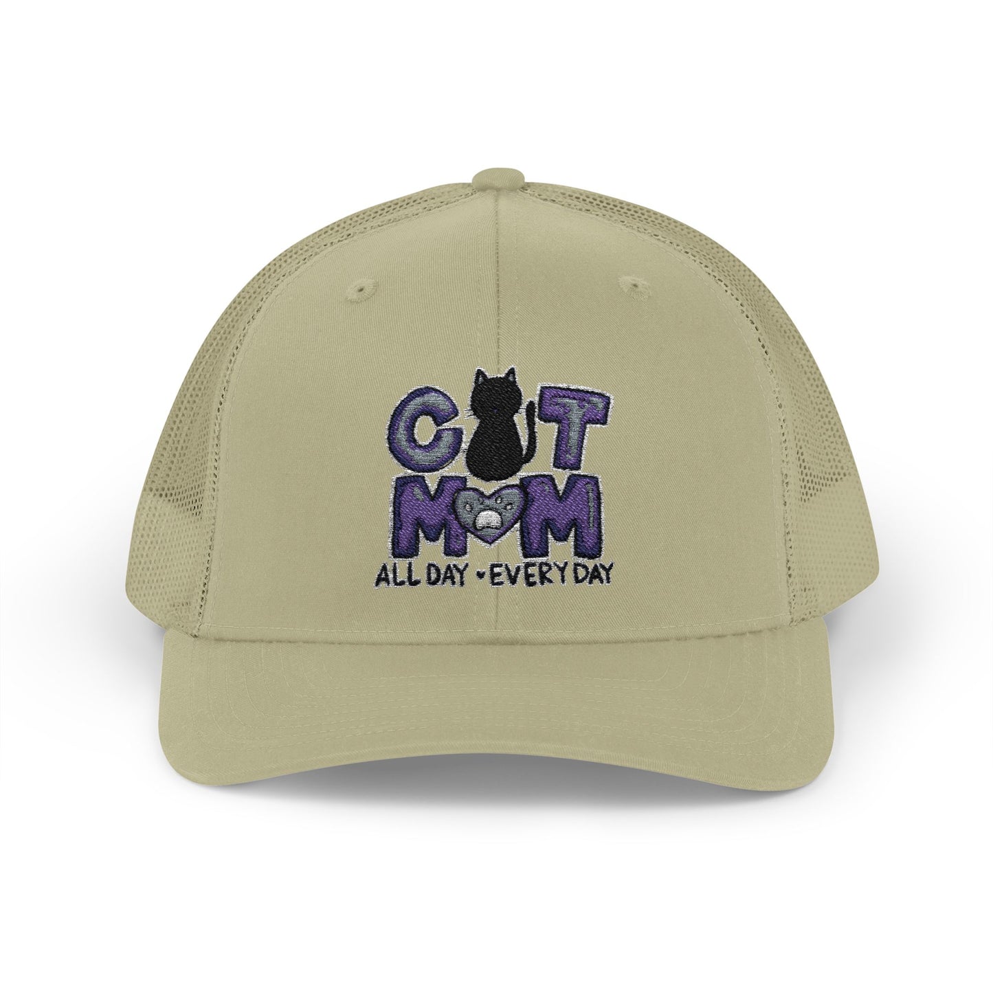 Cat Mom Snapback Trucker Cap
