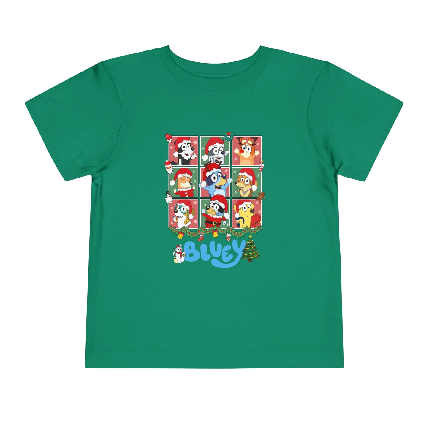 Christmas Polaroids Toddler Short Sleeve Tee