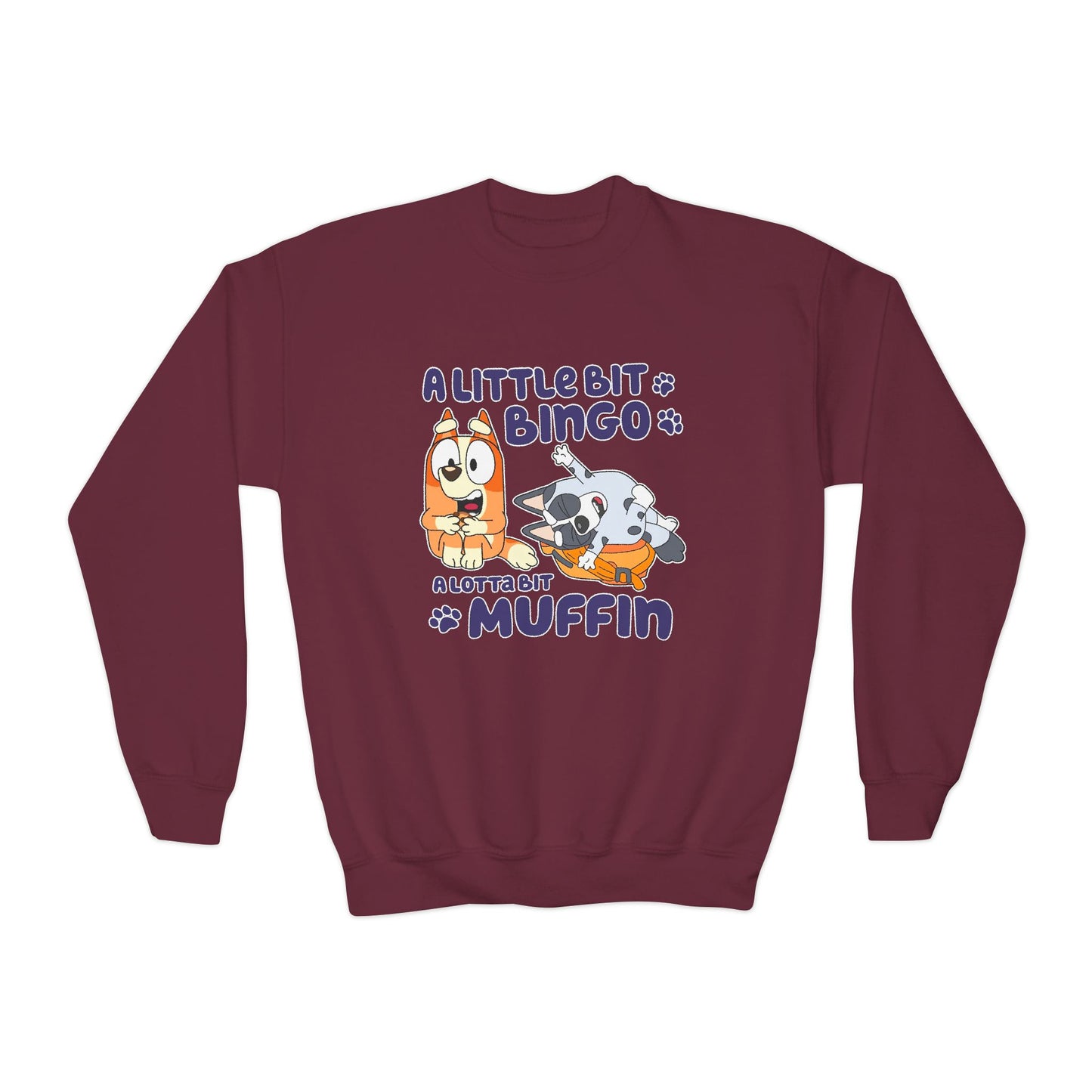 A Little Bit .... A Lot a Bit Youth Crewneck Sweatshirt