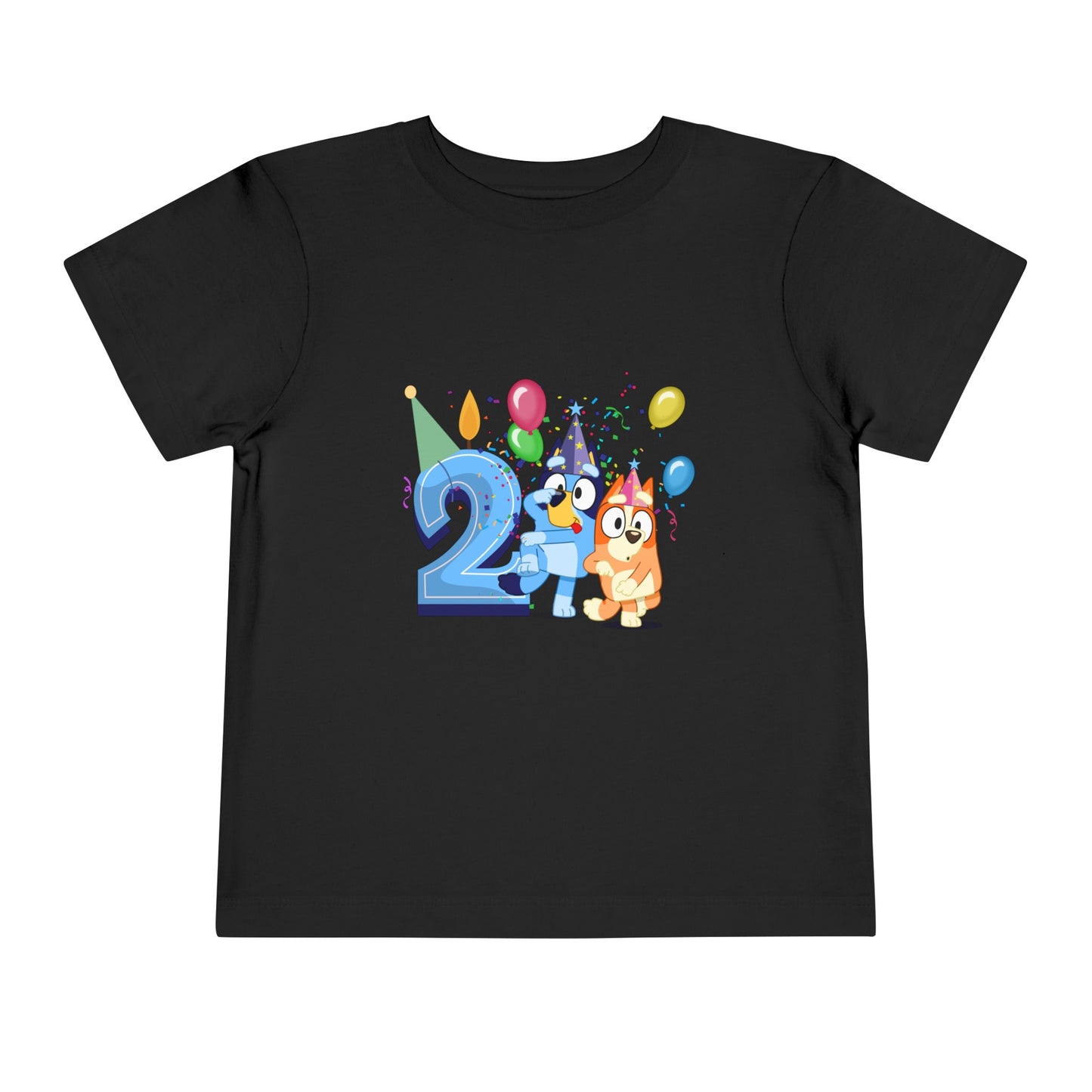 2nd Birthday Toddler Short Sleeve Tee