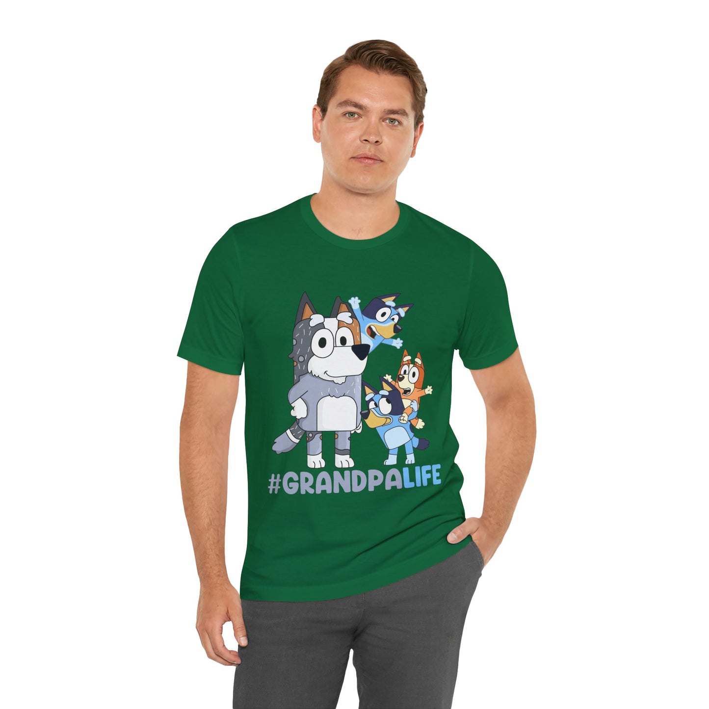 #GrandpaLife Bluey Short Sleeve Tee