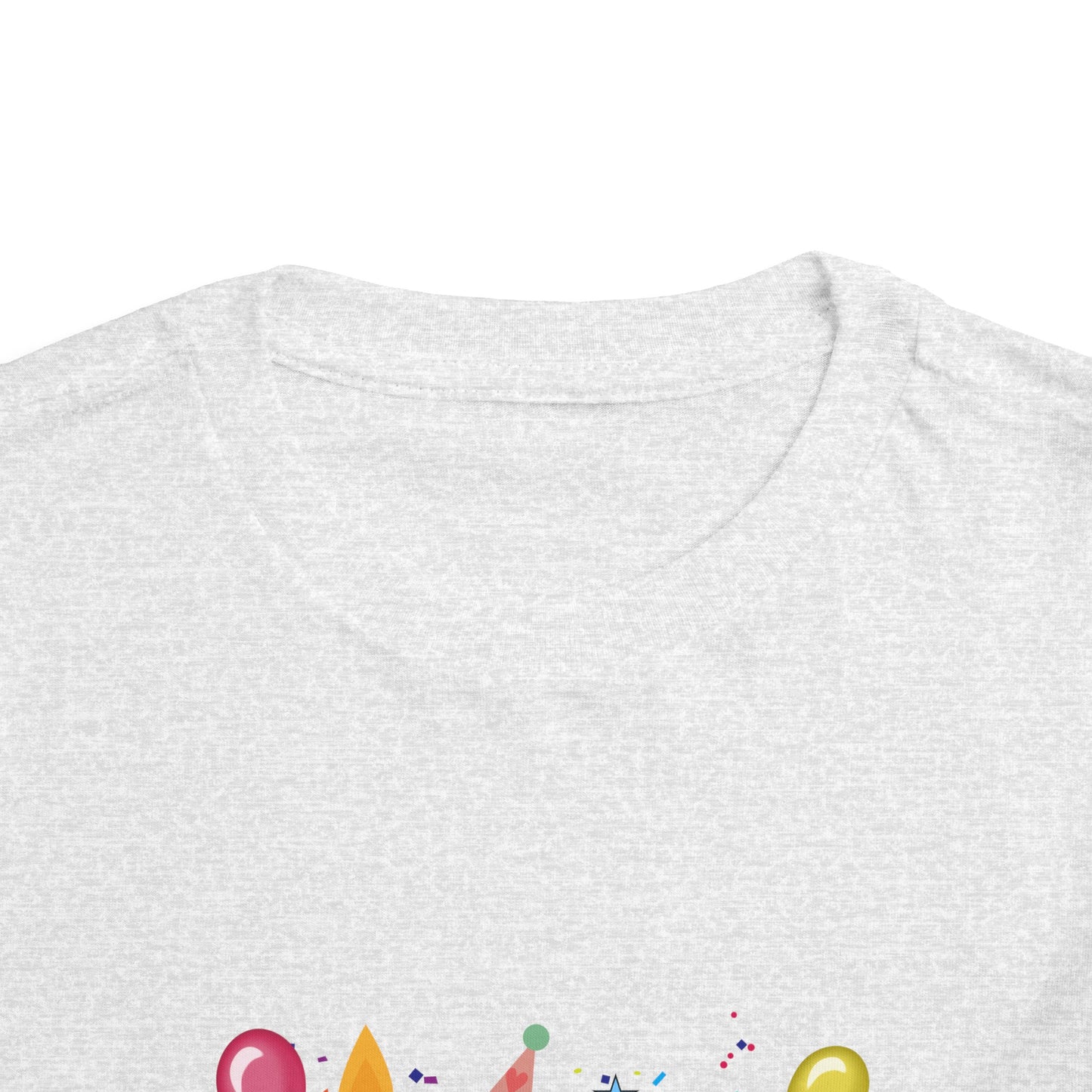 3rd Birthday Toddler Short Sleeve Tee