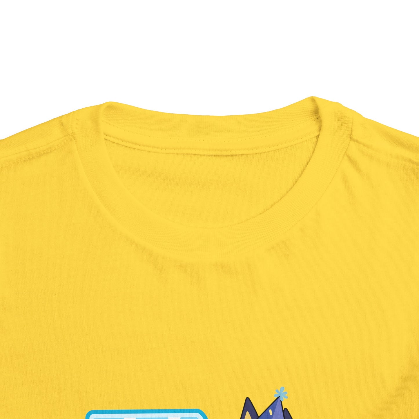 #5 Birthday Toddler Short Sleeve Tee