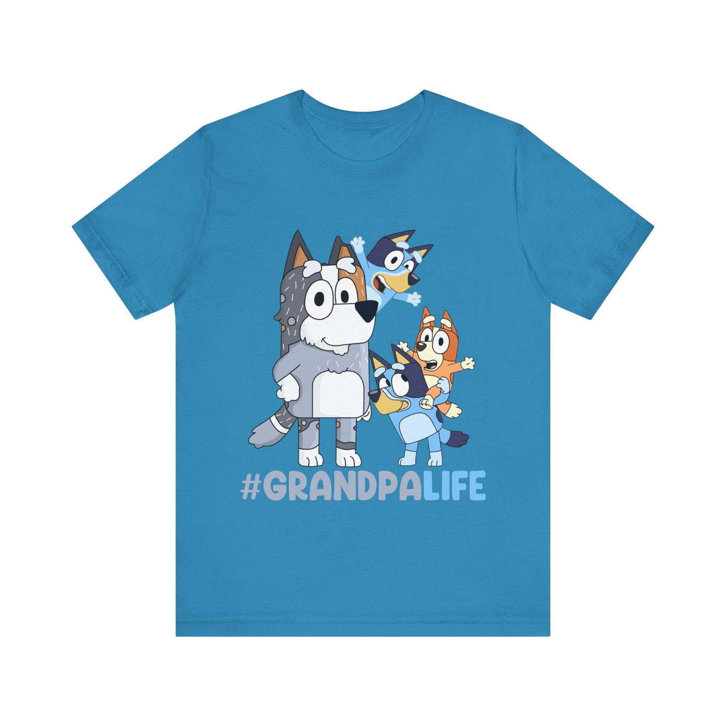 #GrandpaLife Bluey Short Sleeve Tee