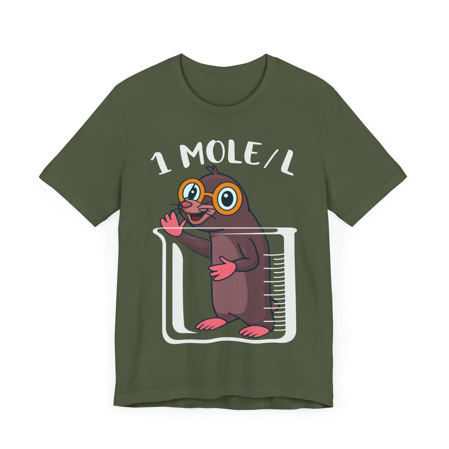 1 Mole/L Jersey Short Sleeve Tee