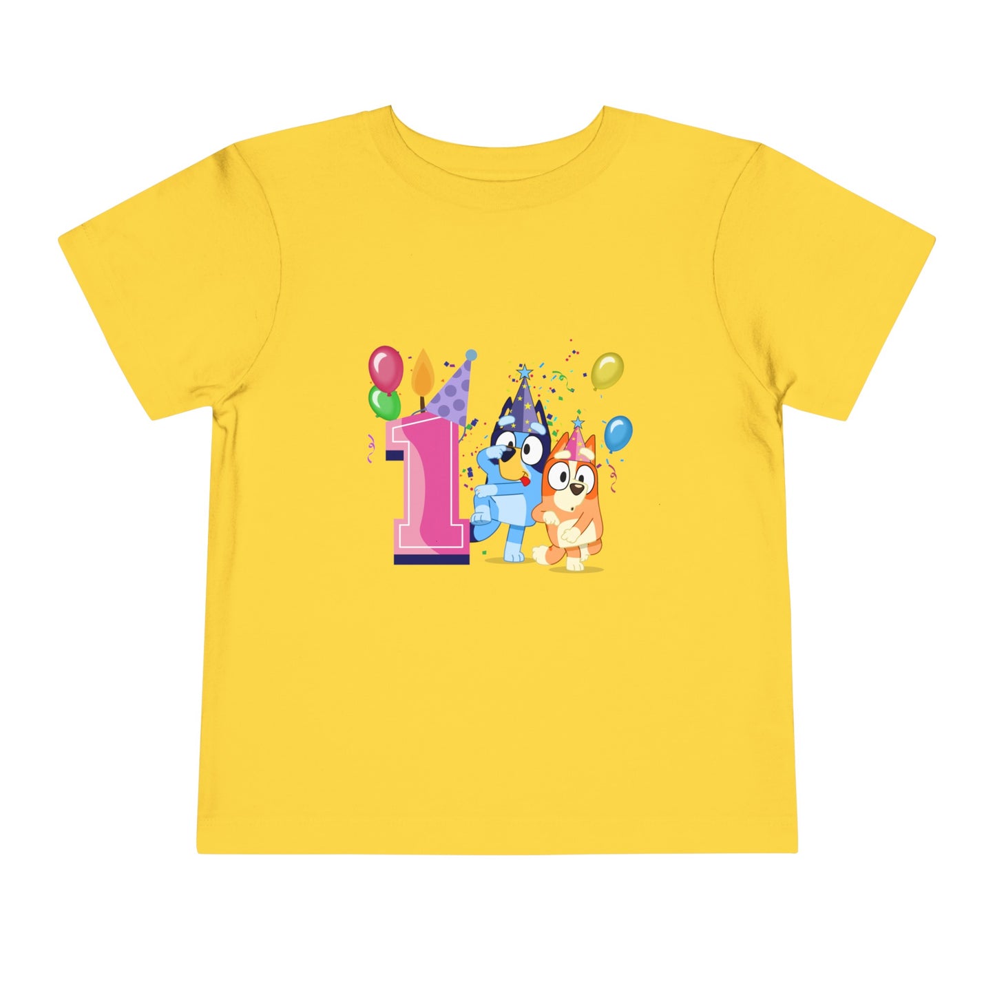1st Birthday Toddler Short Sleeve Tee