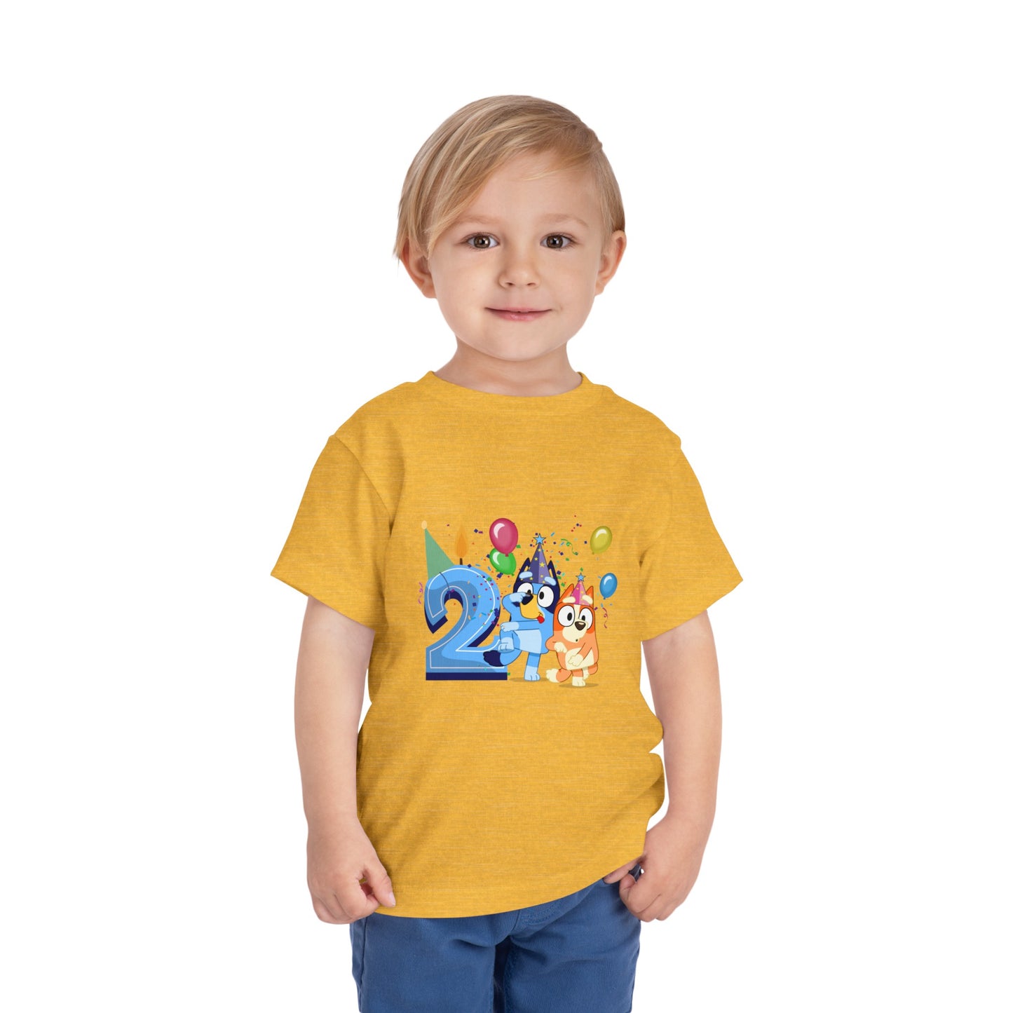 2nd Birthday Toddler Short Sleeve Tee