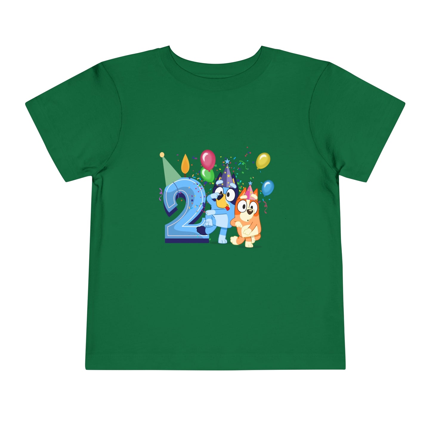 2nd Birthday Toddler Short Sleeve Tee