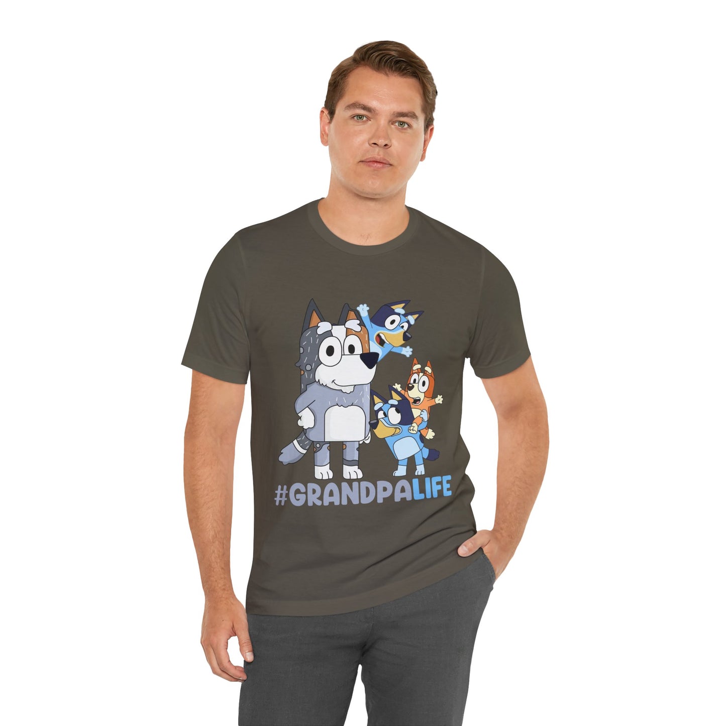 #GrandpaLife Bluey Short Sleeve Tee