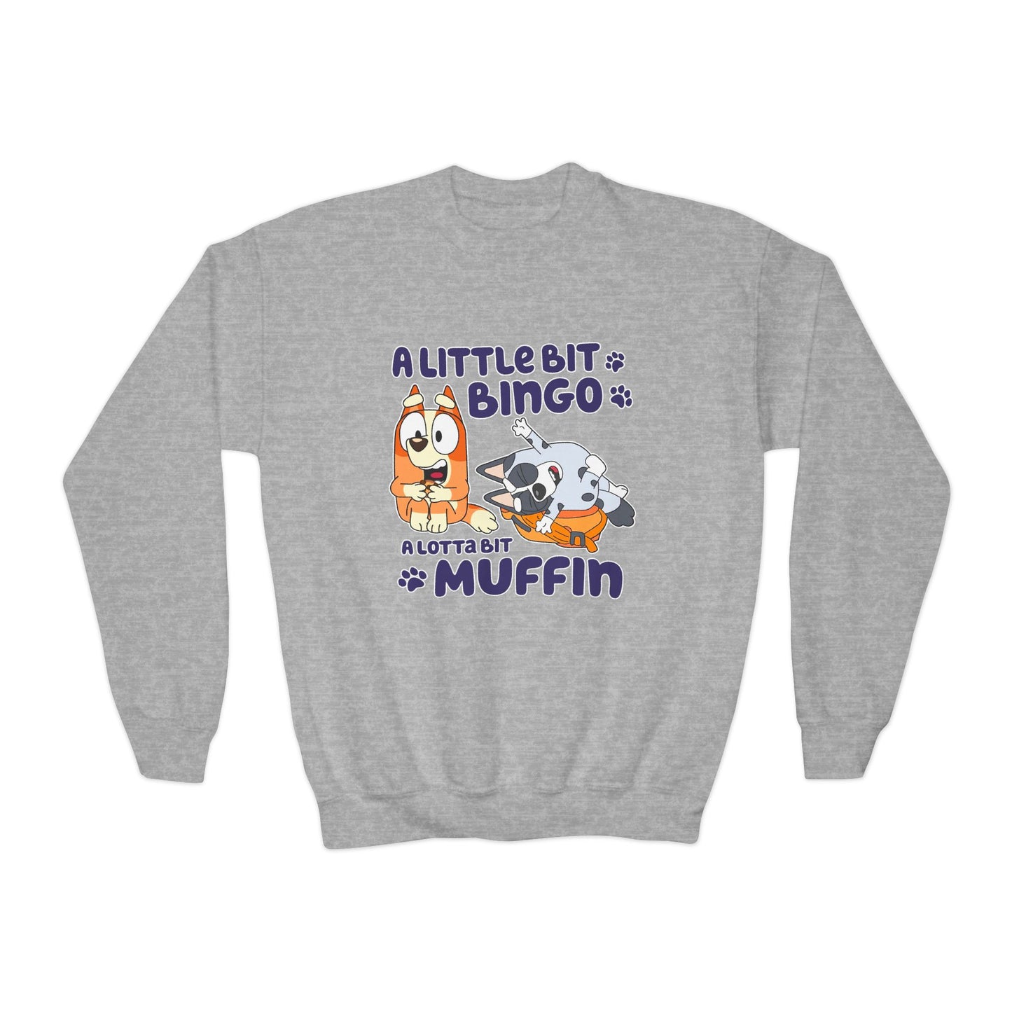 A Little Bit .. A Lot a Bit Youth Crewneck Sweatshirt