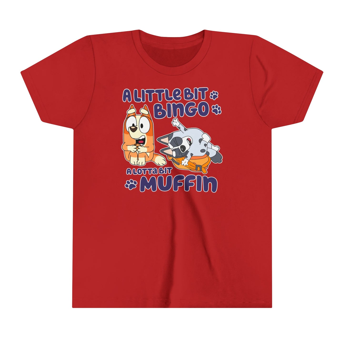 A Little Bit Bingo Youth Short Sleeve Tee