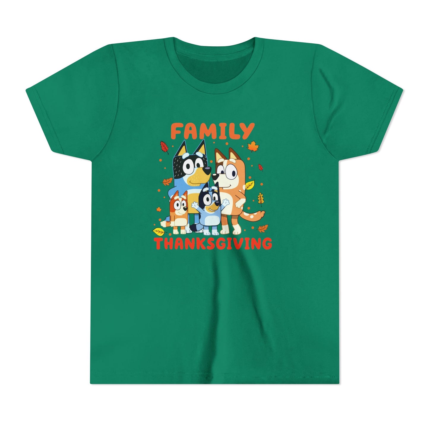 Family Thanksgiving Youth Short Sleeve Tee